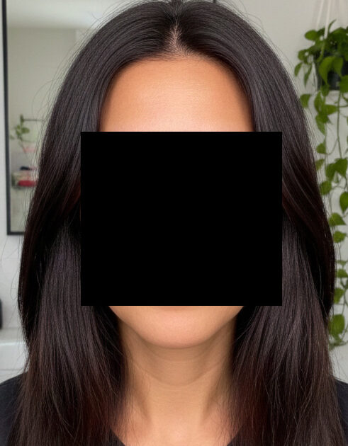 Soft and voluminous women hair